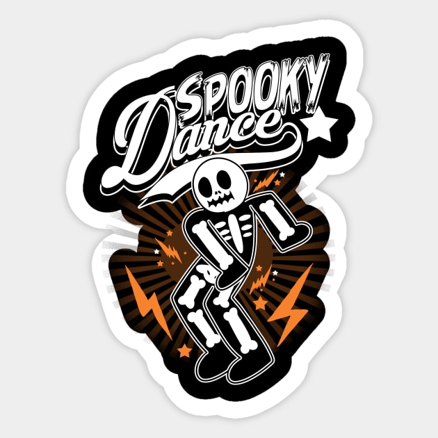 Spooky Dance Sticker by absolemstudio